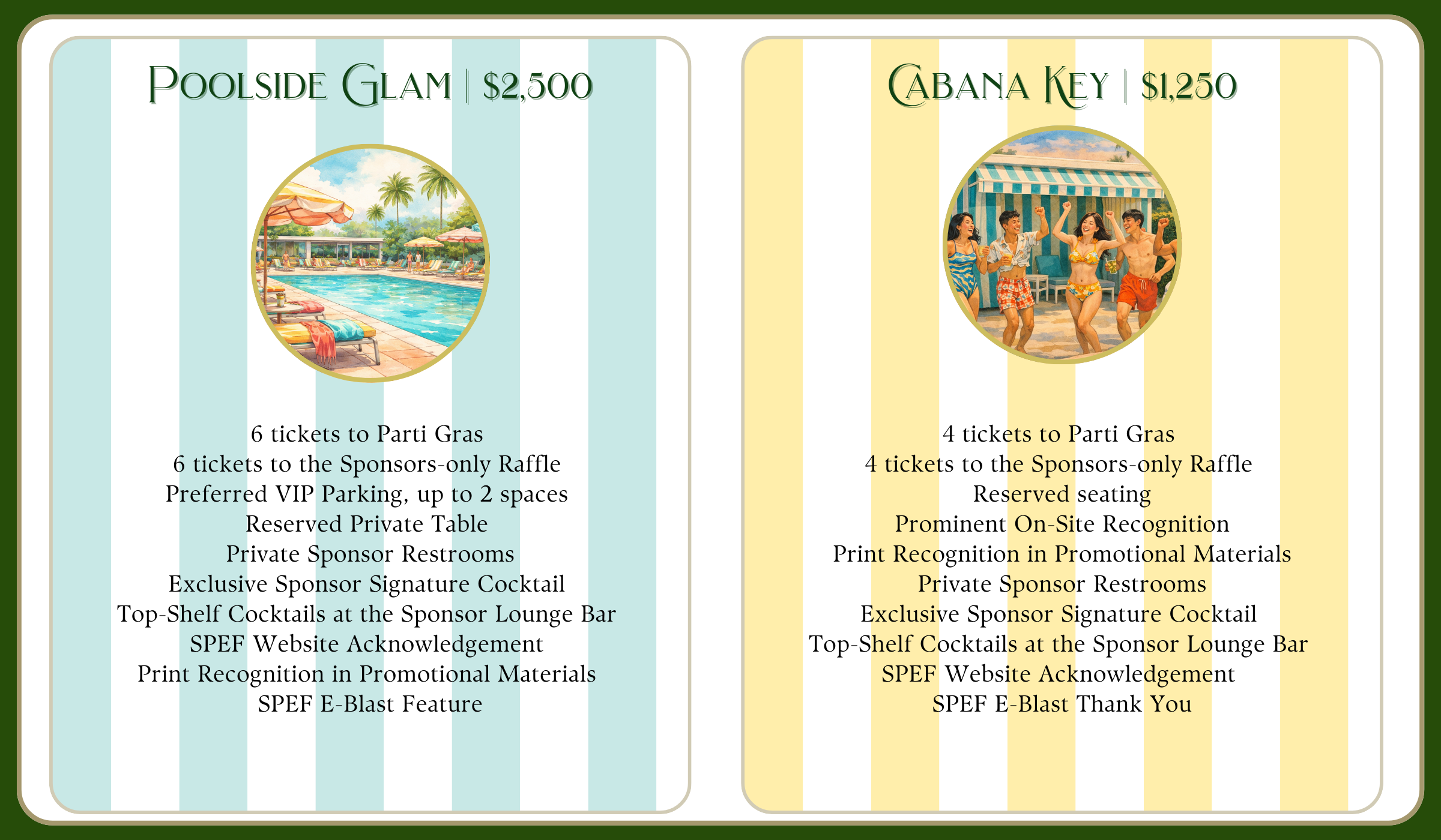 PG2026 Poolside Glam and Cabana Key Benefits